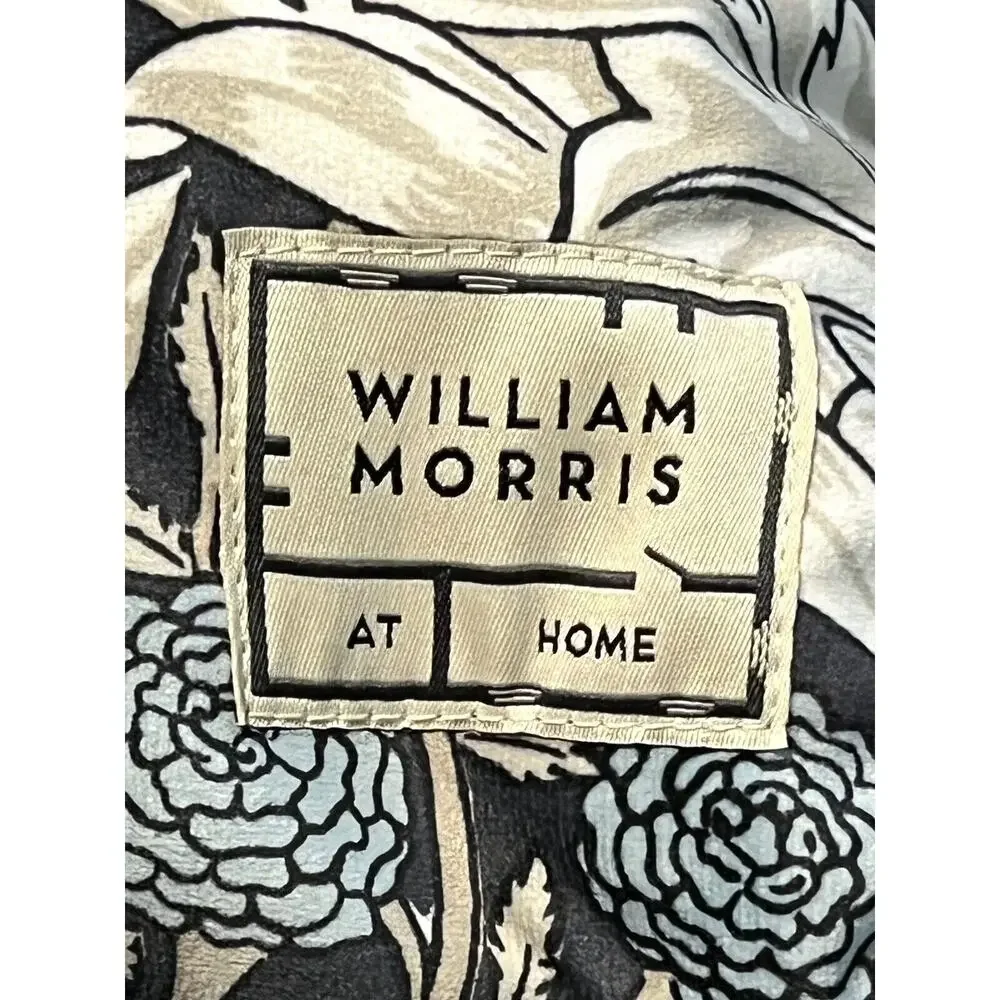 William Morris African Marigold Decorative Lumbar Pillow Velvet Finish 24X16”